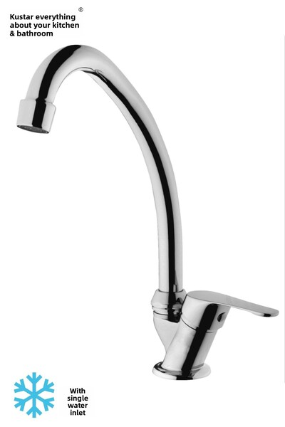 KUSTAR Single Sink Faucet in Marble