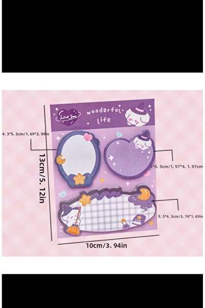 EMKSHOP Sticky Note Papers - Comfortable Cut