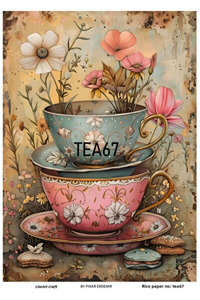 LİNEART ديكوباج نحاس موديل TEA67 - 30*42 سم