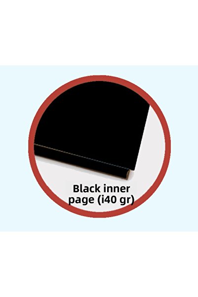 PAKLON A Life With You Lover Memory Book (BLACK INSIDE LEAF)