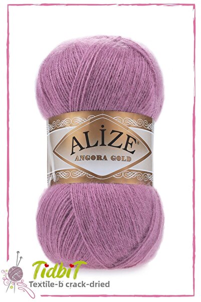 Alize Angora Gold No: 28 Color: Dried Rose