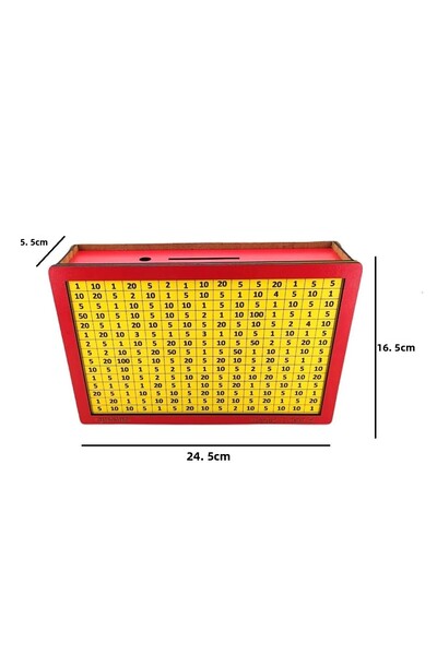 Zarif İnci Cutie de economisire a banilor din lemn cu obiectiv de 2.000 de ba...