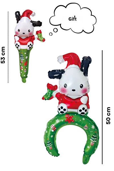 Öz Ambalaj Весела Коледа - Голяма новогодишна корона за украса