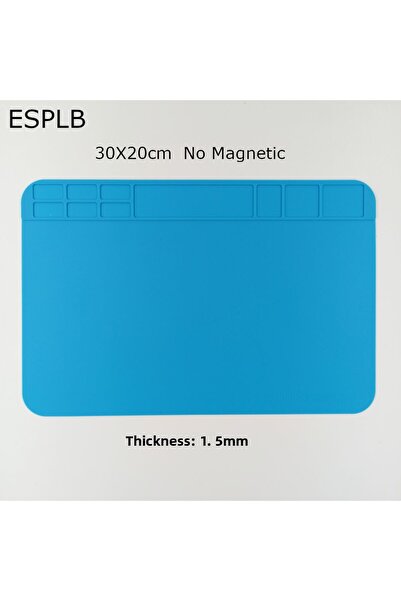 Choice1 وسادة إصلاح E-9 عازلة للحرارة، محطة لحام، حصيرة لحام سيليكون، وسادة ع...