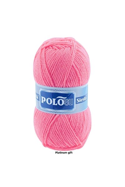 Polosu (5 τεμάχια) Siesta Soft 212 Ροζ Πλεκτό Νήματα Χειροποίητο Γιλέκο Ζακέτα Νήματα Πανί Πουλόβερ Νήματα