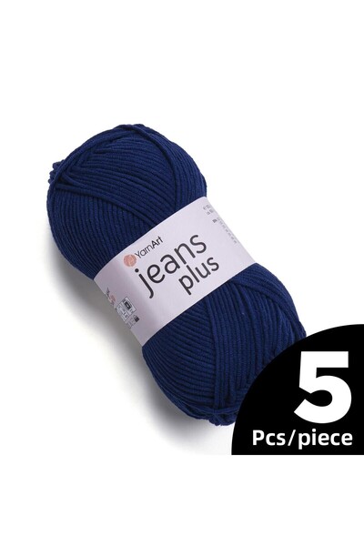Yarnart جينز بلس خيط الحياكة - 54 - 5 قطع