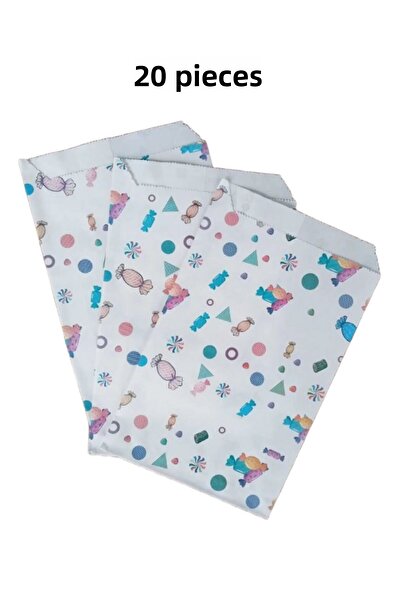 PorBig 20 قطعة 13*20 سم حزمة هدايا تحت عنوان العيد |   الجيب، الحلوى، الشوكول...