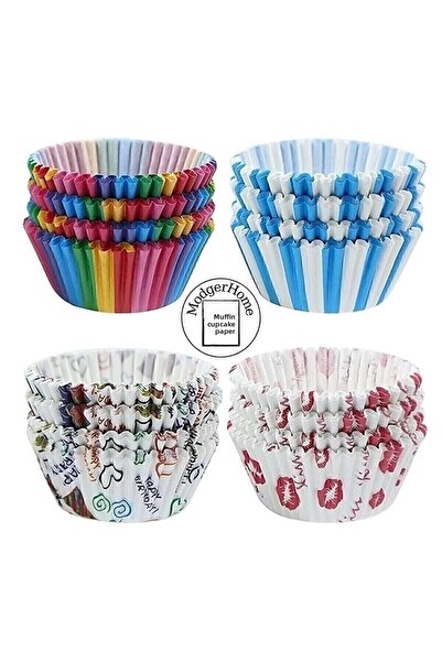 Hibana 100 قطعة قالب كعكة المافن ورقائق الكعك عالية الجودة من الدرجة الأولى م...