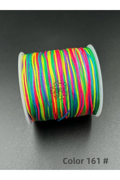 Ebruli Boncuk 0,8 mm Mix Rainbow Parașuta Coarda Culoare 161 Accesoriu pentru...