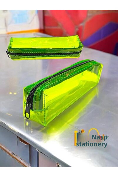 Nasip Kırtasiye Suport pentru stilou transparent cu un singur compartiment di...