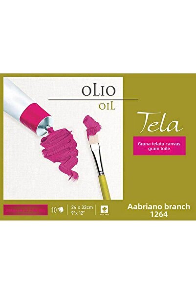 Generic Brand Blocco Tela Canvas Canvas Look Oil Paint Notebook 300 Gr 24x32 ...