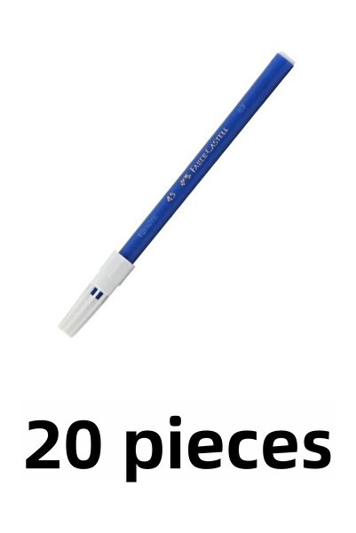 Faber Castell 20 قلمًا أزرق اللون