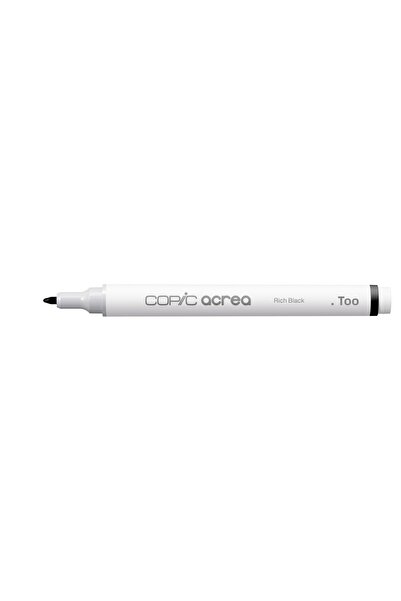 Copic Acrea Acrylic Opaque Paint Marker Writing on Any Surface Drawing Pen Rich Black
