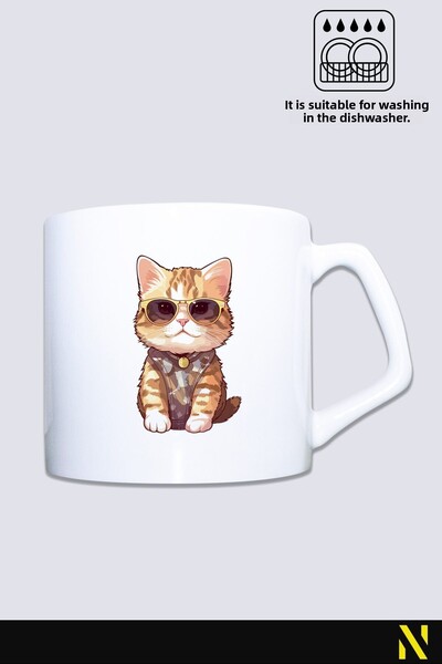 nilizma كوب بتصميم قطة
