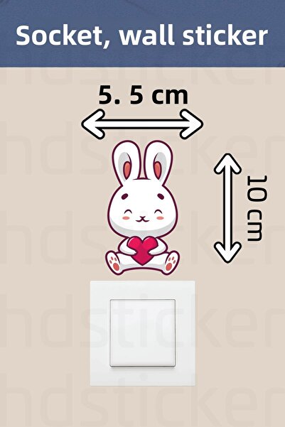 hdsticker ملصق ديكور لغرفة الأطفال على الحائط - ملصق لطيف P12