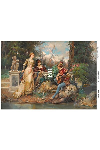 LİNEART ورق تزيين نحاسي La-lk81