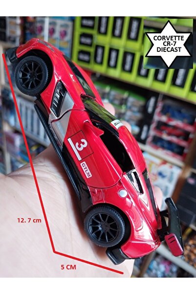 OYUNCAKSAHİLİ كورفيت C7r دييكاست أبواب السيارة المعدنية المنبثقة مجموعة نموذج...