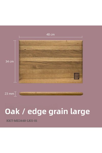 KAF Ahşap Luxury Cutting Board Oak Large