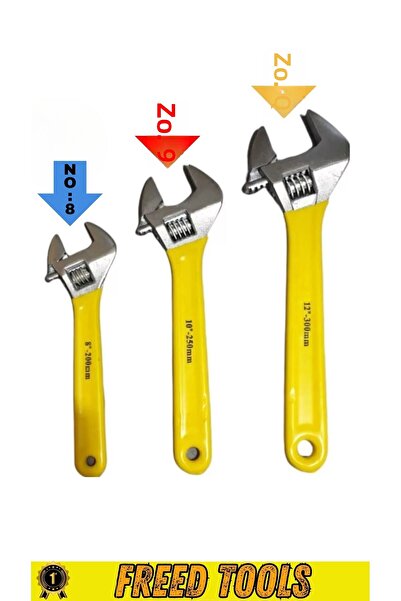 FREED TOOLS Set of 3 Frog Key 8-10-12