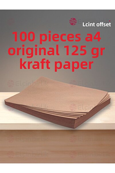elçinbirlik 100S 125g. Kraft Natural Looking Paper
