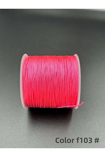 Ebruli Boncuk 0,8 mm Candy Pink Parașuta Coarda Culoare F103 Accesoriu pentru...
