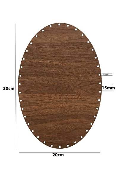 aladepo طبق حياكة من الخيزران البيضاوي البيضاوي مقاس 30 × 20 سم - 3 مم مطلي ب...