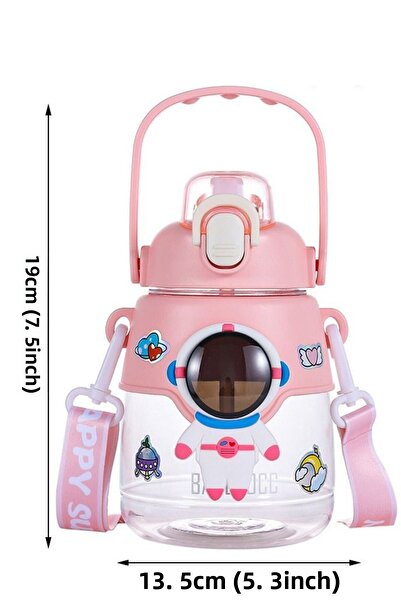 Vagonlife 1200ml Astronaut Designed School Children's Water Bottle