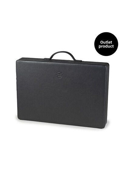 Picci Black Genuine Skin Backgammon