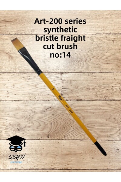 SEYFİKİRTASİYE ART-200 SERIA PERIE DE ARGILĂ CU TĂIȚI DREPTĂ SINTETICĂ NR:14