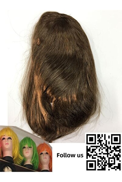 moysahsap party&ahşap Κοντή περούκα σε χρώμα καφέ - Περούκα για πάρτι