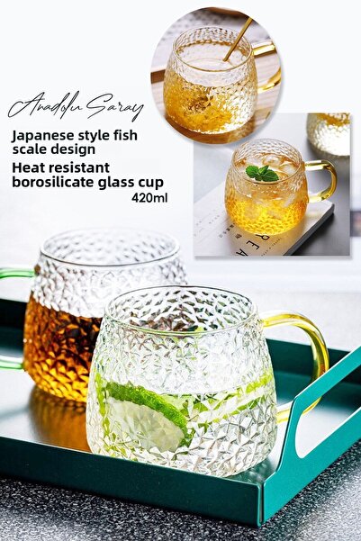 Anadolu Saray Çarşısı 1 قطعة تصميم مقياس السمك على الطريقة اليابانية مقاومة ل...