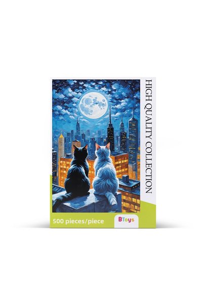 Enjoy BToys Two Cats - 500 Pieces