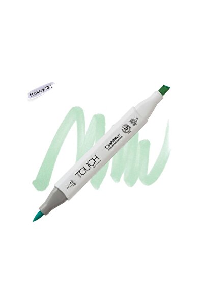 Shinhan Art Touch Twin Brush Pen : Double Sided Marker : Jg171 Jade Green