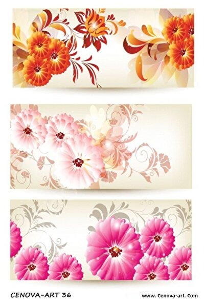 Cenova Art ورق ديكوباج 036
