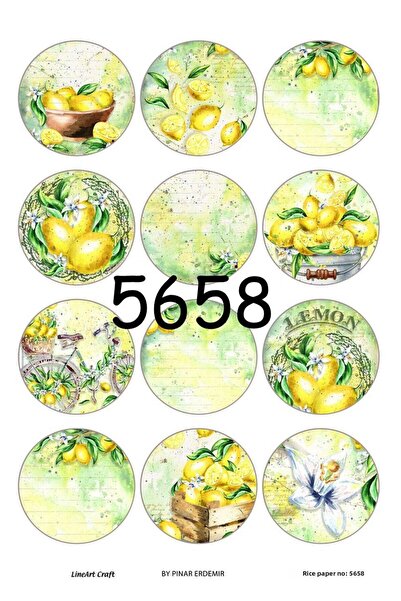 LİNEART Lineart Brass Decopage Paper No:L5658- 29X42Cm