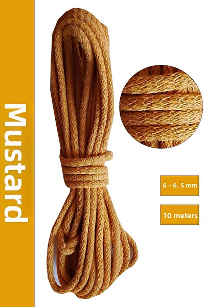Bevella Macrame Cord سلسلة مكرامية بطول 10 أمتار - متعددة الأغراض، سلسلة ممسح...