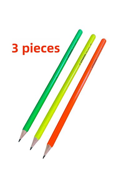 tuvval قلم رصاص ناعم للرسم 2B (3 قطع)