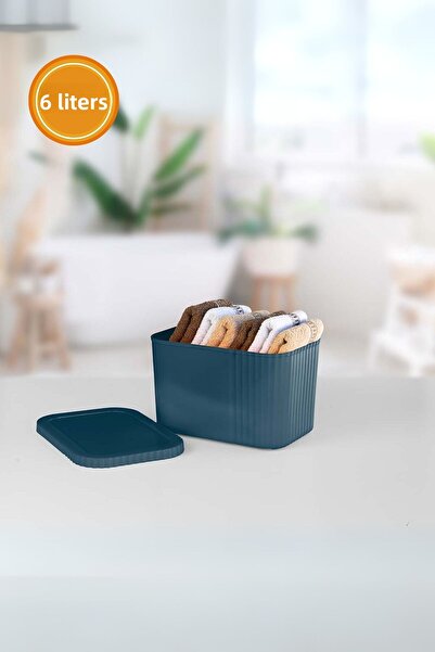 EVLE 6 Liter Midi Organizer Box with Lid