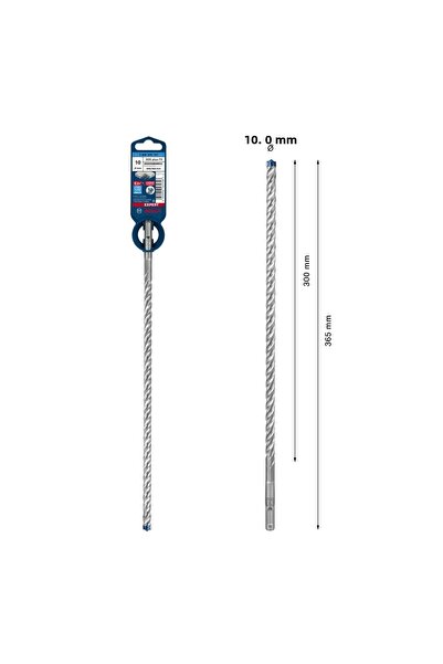 Bosch Εξειδικευμένο τρυπάνι SDS Plus-7X, 10x300x365mm