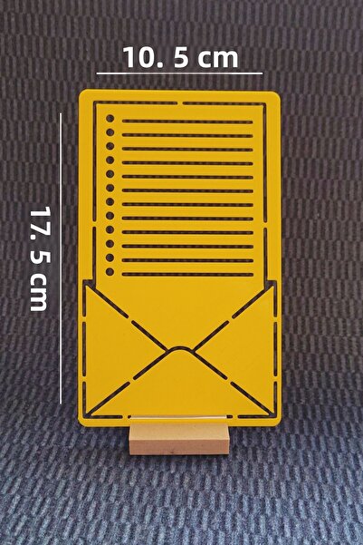 Karmelom Studio Bullet Journal Note and Letter Envelope Themed Template Ruler