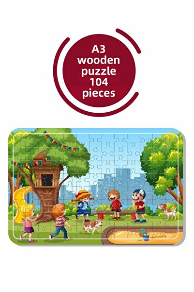 Baskı Atölyesi هوليداي اند جيم A3 104 قطعة لغز، لعبة، بانوراما