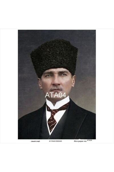 LİNEART Rice Decopage Paper Ata04 29X42Cm