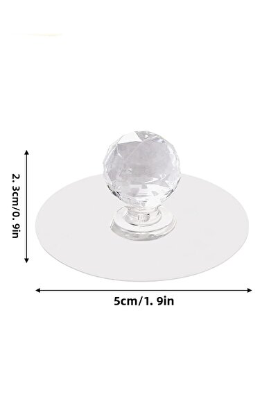 COZY SENSE Cabinet Handle 1 Piece Furniture Knob Drawer Cupboard Handle Adhesive Hanger Kitchen Bathroom Organizer