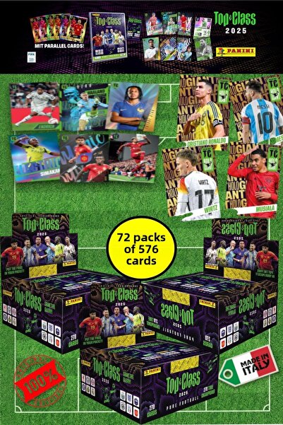 TOYFEST بطاقات بانيني أدرينالين توب كلاس - 2025 بطاقات التداول الرسمية للاعب ...