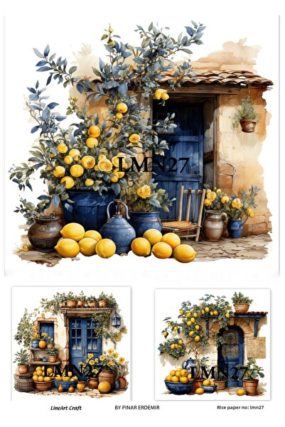 LİNEART ورق تزيين نحاسي من LineArt LA-LMN27