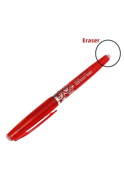 Ma'ruf Yayınları Erasable Ballpoint Pen for Shaded Quran - RED