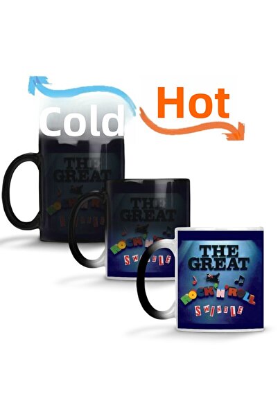 Baskı Dükkanı كوب الكوب السحري ذا جريت روك رول سويندل من البورسلين