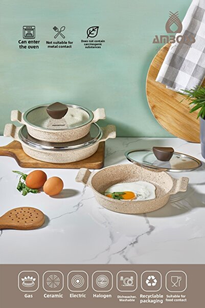 Amboss Astral 6 Piece Cappucino Casting Pan Set