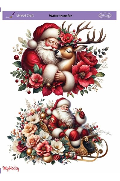 MyHobby ورق نقل مائي Lnt-2332 مقاس 25x35 سم