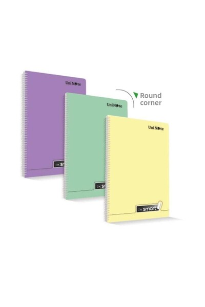 Güntem Im Smart A4 Sp.pp Cover 60yp Striped 72904